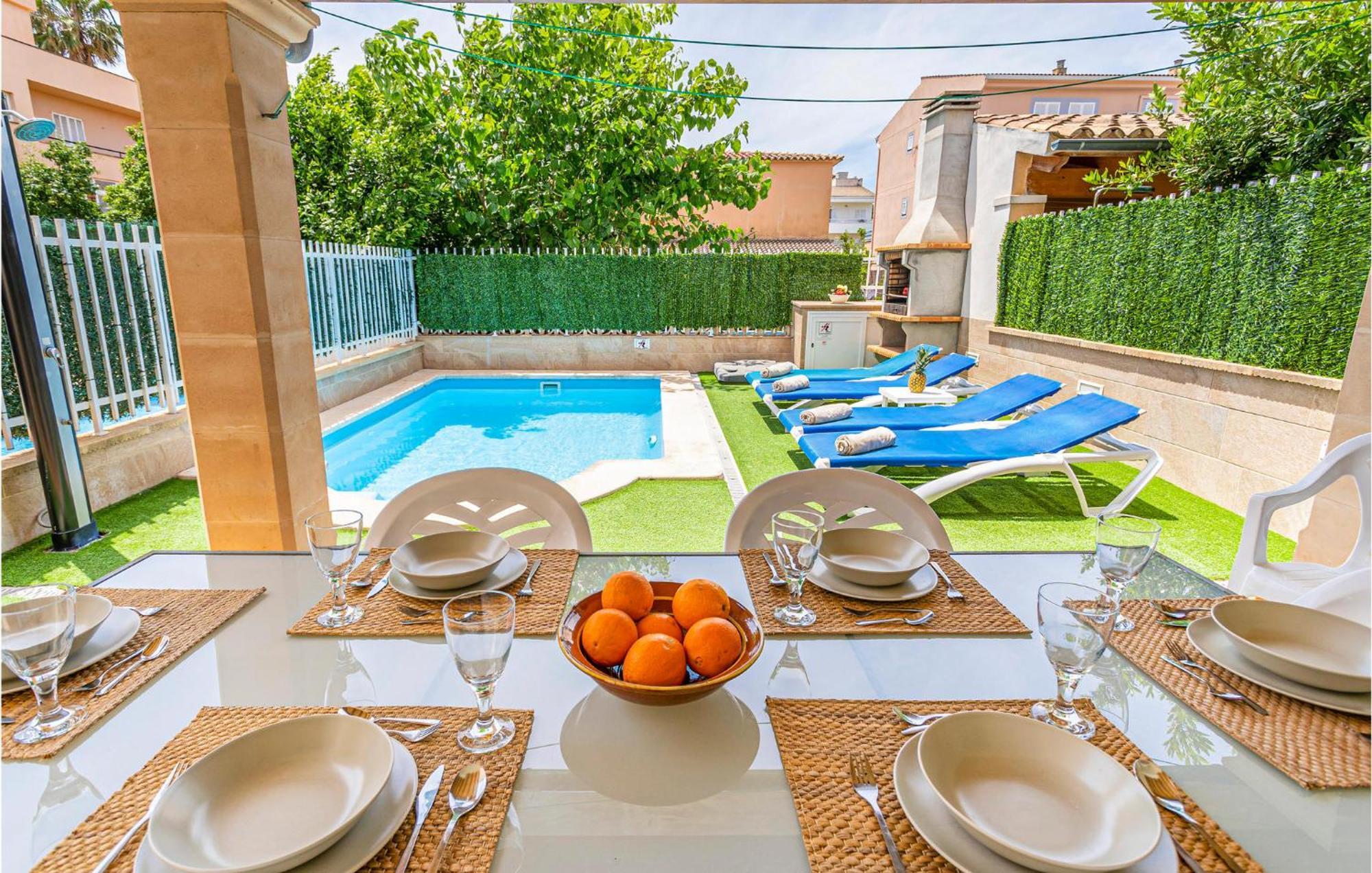 4 Bedroom Beautiful Home In Alcudia Port de Alcudia  Exteriör bild